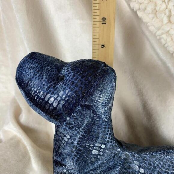 NWT Russ Zonies Plato Earth Zone Brontosaurus Blue Dinosaur Plush Stuffed Toy - Picture 11 of 14